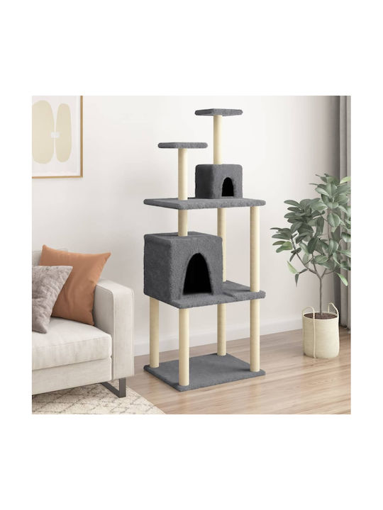 vidaXL Cat Scratching Post Cat Trees Gray