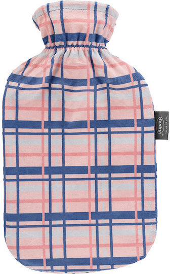 Fashy Hot Water Bottle in Pink color with Cover General Use 32x20cm 2000ml