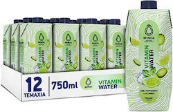 Minoa Water Витаминна Вода с Вкус Лайм, Мента и Краставица 12x750ml Minoa Water Витаминна Вода с Вкус Лайм, Мента и Краставица 12x750ml