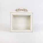 Korres Craft Wall-Mounted Wedding Crown Case Wooden White 31x29.7cm