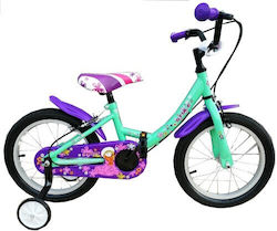 Style 16" Kids Bicycle BMX Green