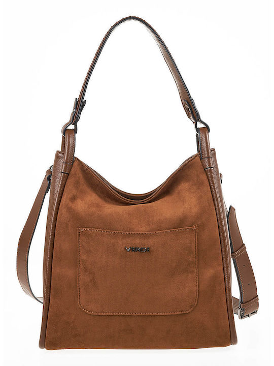 Verde Damen Tasche Schulter Braun