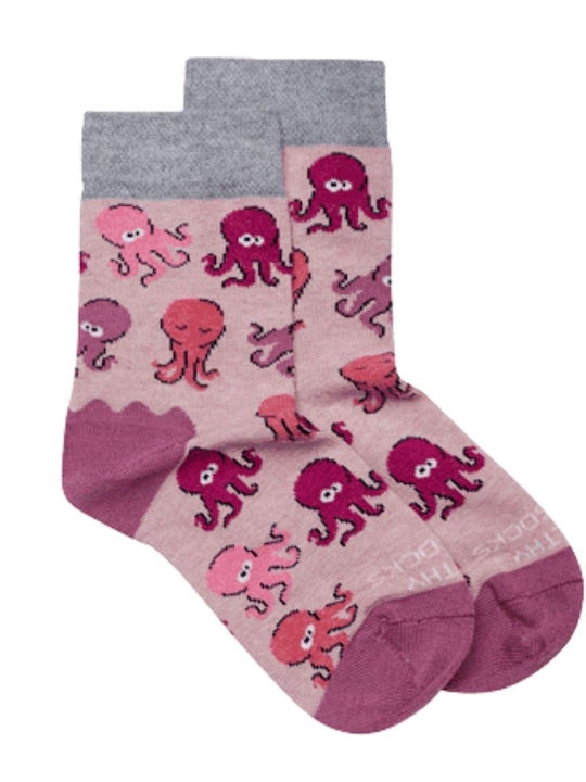 Healthy Seas Kids' Socks Pink