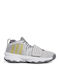 Dame 8 Extply Χαμηλά Μπασκετικά Παπούτσια Light Solid Grey / Gold Metallic / Grey Three