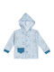 Kids Cardigan with Hood Light Blue