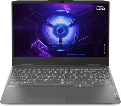 Lenovo LOQ 15APH8 15.6" IPS FHD 144Hz (Ryzen 5-7640HS/16GB/512GB SSD/GeForce RTX 4050/Fără OS) Furtună gri