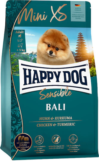 Happy Dog Sensible 0.3kg Dry Food for Small Breed Dogs with Meat and Chicken