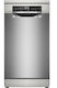 Bosch Ελεύθερο Πλυντήριο Πιάτων με Wi-Fi για 10 Σερβίτσια PerfectDry Π45xY84.5εκ. Inox
