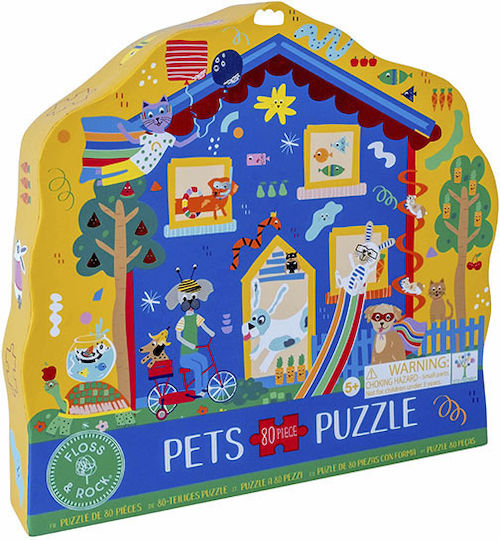 Puzzle pentru Copii House 80buc Floss & Rock