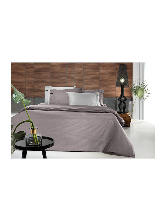 Guy Laroche Minimal Super Double Duvet Cover 225x245 Melanze