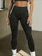 Eliza Training Damen Capri Leggings Grau