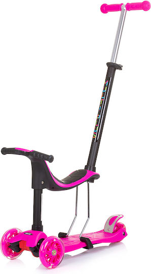 Chipolino Scutere Copii Multi Plus 3 Roti cu Scaun Roz