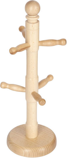 Kitchen Craft Becherständer Hölzernes 11.5x32.5cm Beiges