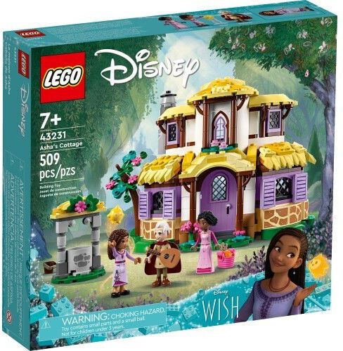 LEGO Disney Asha's Cottage Pentru 7+ Ani