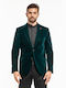 Dezign Men's Suit Jacket Green