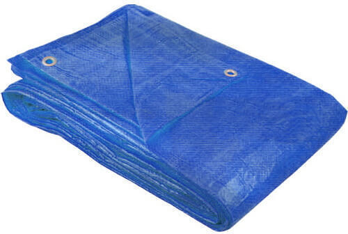Pasco Wasserdicht Plane 70gr/m² 4x2m. Licht Typ Blau