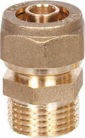 Ferro Фитинги за тръби Свързващ Мъжки 2" 2мм 66006
