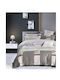 Mc Decor Σετ Σεντόνια Υπέρδιπλα 240x270εκ. Natural (4τμχ)