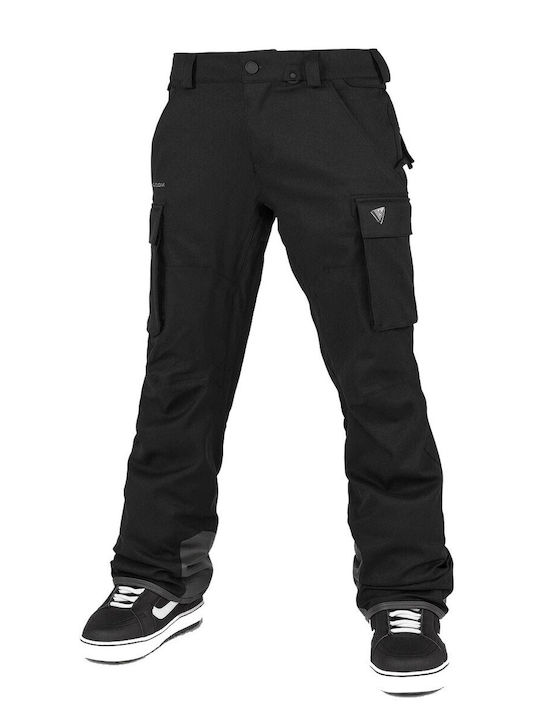 Volcom G1352407-BLK Men's Trousers for Ski & Snowboard Black