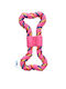 Mascow Bone Toy Dog Pink