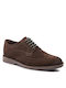 Clarks Suede Ανδρικά Oxfords Καφέ