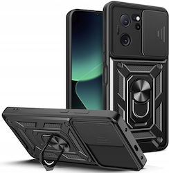 Tech-Protect Camshield Pro Umschlag Rückseite Metallisch Schwarz (Xiaomi 13T / 13T PRO)