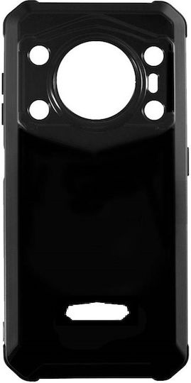 Oukitel Umschlag Rückseite Silikon Schwarz (Oukitel WP22)