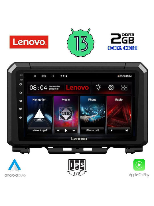 Lenovo Ηχοσύστημα Αυτοκινήτου για Suzuki Jimny (Bluetooth/USB/WiFi/GPS) με Οθόνη Αφής 9"