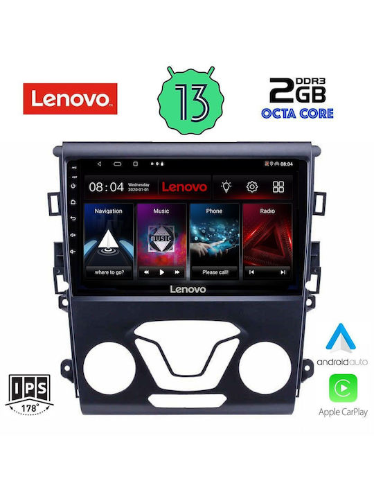 Lenovo Car Audio System for Ford Mondeo 2014> (Bluetooth/USB/WiFi/GPS) with Touch Screen 9"