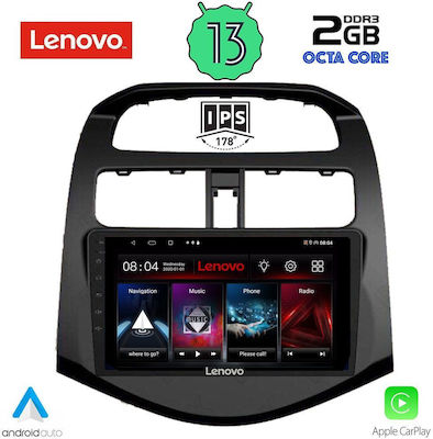 Lenovo Ηχοσύστημα Αυτοκινήτου για Chevrolet Spark 2009-2015 (Bluetooth/USB/WiFi/GPS) με Οθόνη Αφής 9"