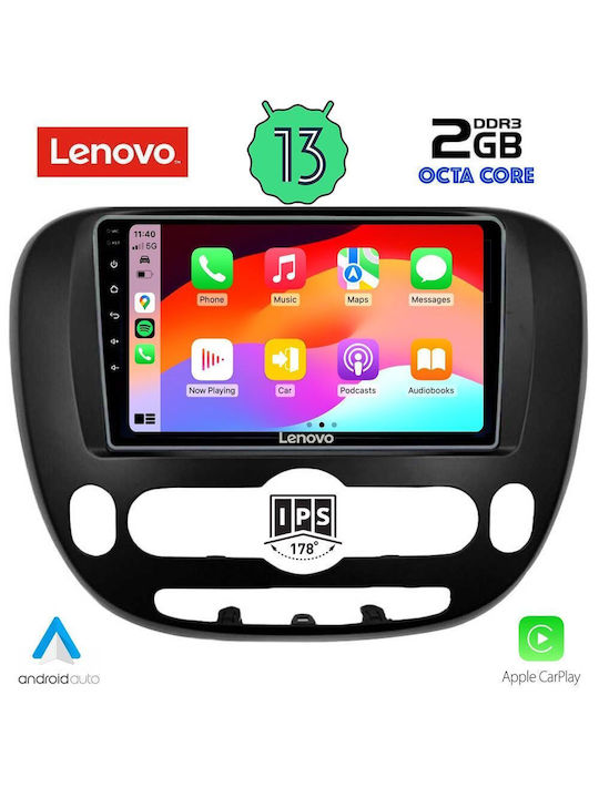 Lenovo Sistem Audio Auto pentru Kia Suflet 2014> (Bluetooth/USB/WiFi/GPS) cu Ecran Tactil 9"