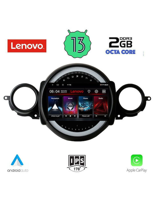 Lenovo Car Audio System for Mini Cooper (Bluetooth/USB/WiFi/GPS) with Touch Screen 9"