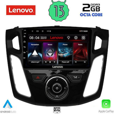 Lenovo Ηχοσύστημα Αυτοκινήτου για Ford Focus 2011-2018 (Bluetooth/USB/WiFi/GPS) με Οθόνη Αφής 9"