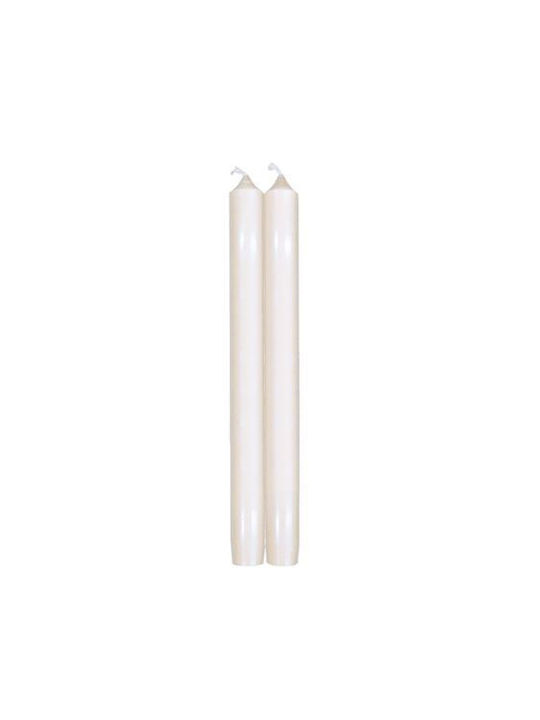 Caspari Scented Candle Taper White 1pcs