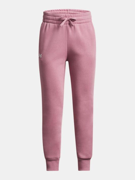 Under Armour Kids Sweatpants Pink Rival