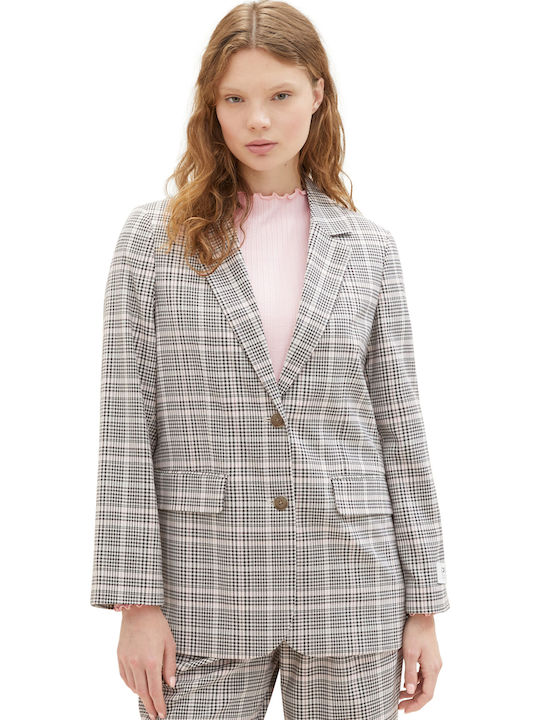 Tom Tailor Women's Blazer Gray