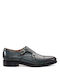 Perlamoda Men's Leather Dress Shoes Green