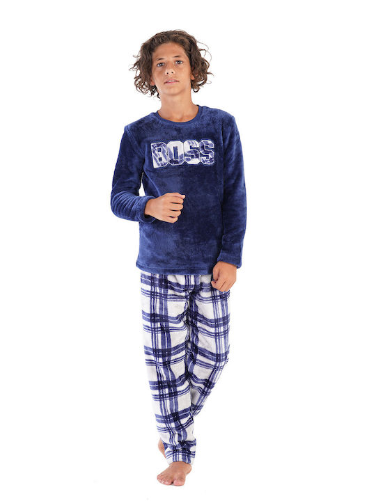 Vienetta Secret Kinder-Pyjama Marineblau