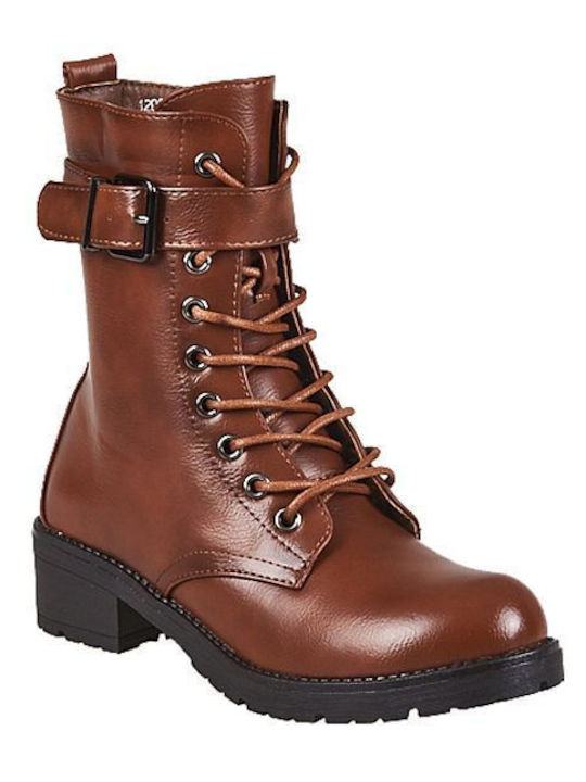 Elenross Stiefeletten Damen Braun