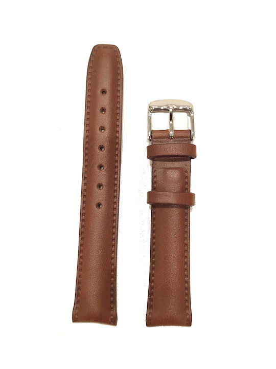 Leather Strap Brown 18mm