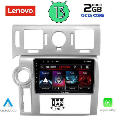 Lenovo Car Audio System Hummer H2 2008-2009 (Bluetooth/USB/WiFi/GPS/Apple-Carplay/Android-Auto) with Touch Screen 9"