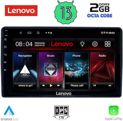 Lenovo Sistem Audio Auto pentru Peugeot Partener Citroen Berlingo 2008-2018 (Bluetooth/USB/WiFi/GPS/Apple-Carplay/Android-Auto) cu Ecran Tactil 9"