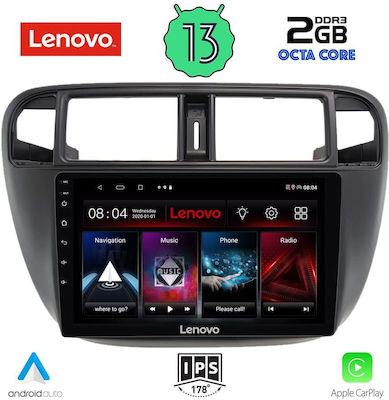 Lenovo Car-Audiosystem für Honda Bürgerlich 1995-2001 (Bluetooth/USB/WiFi/GPS/Apple-Carplay/Android-Auto) mit Touchscreen 9"