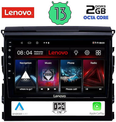 Lenovo Car Audio System for Toyota Land Cruiser 2016-2019 (Bluetooth/USB/WiFi/GPS/Apple-Carplay/Android-Auto) with Touch Screen 9"