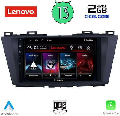 Lenovo Ηχοσύστημα Αυτοκινήτου για Mazda 5 2011> (Bluetooth/USB/WiFi/GPS/Apple-Carplay/Android-Auto) με Οθόνη Αφής 9"