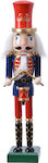 Kaemingk Wooden Christmas Nutcracker 25cm