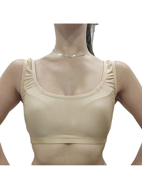 Dance & Football Kids' Bralette Beige