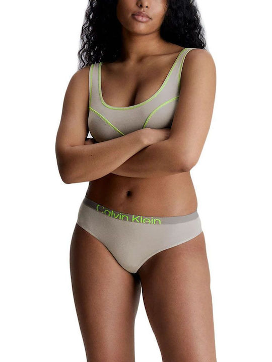 Calvin Klein Дамски Прашка Кафяв