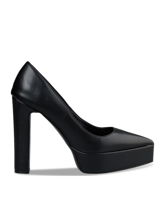 Envie Shoes Обувки На Ток С Платформа С Дебел В...