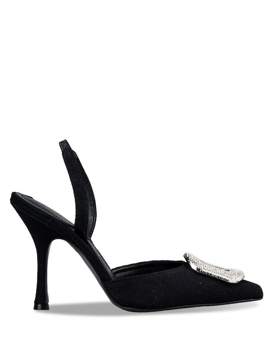 Envie Shoes Black Heels